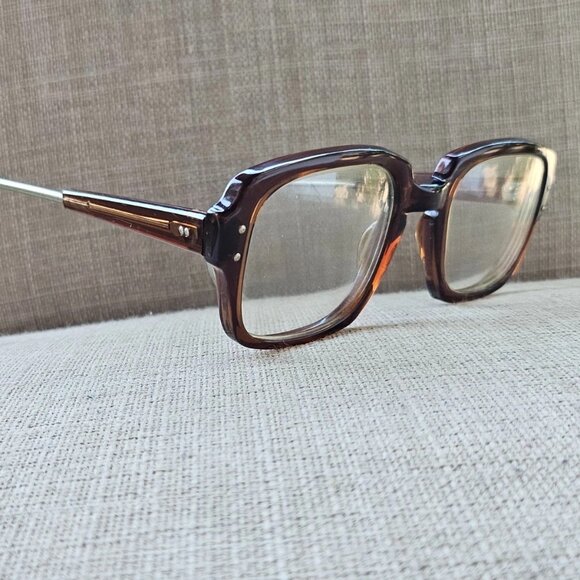 Accessories - Vintage Romco Women Eyeglasses Frame Brown Z 87 Eye Wear 4 1/2 6 1/2